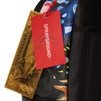 SPRAYGROUND® BACKPACK SLICED AND DICED CAMO BACKPACK
