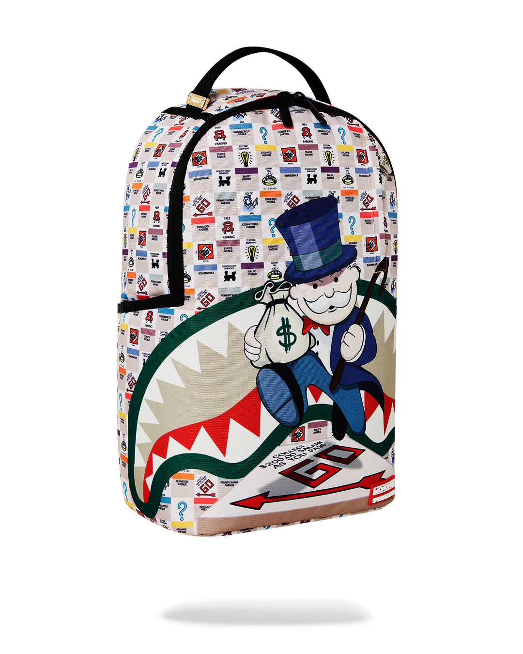 MONOPOLY GOTTA GO DLXSR BACKPACK – SPRAYGROUND®