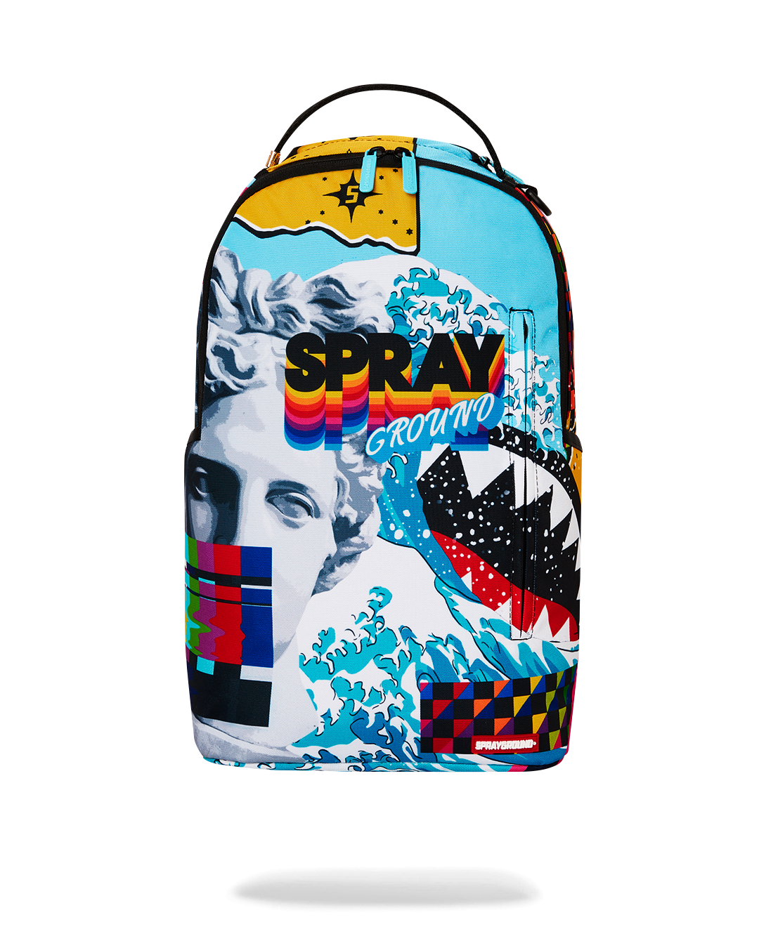 COLLAGE OF RANDOM DLXSR BACKPACK – SPRAYGROUND®