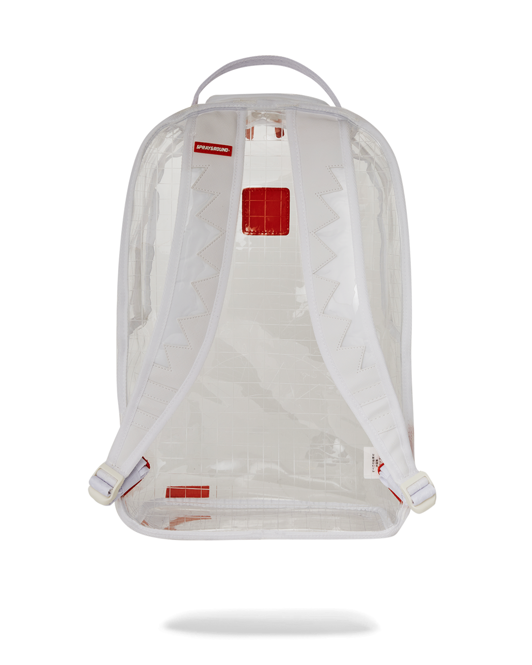 SPRAYGROUND® BACKPACK CLEAR VISION SHARKS IN PARIS - 100% ALL CLEAR DLX BACKPACK