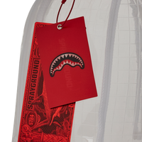 SPRAYGROUND® BACKPACK CLEAR VISION SHARKS IN PARIS - 100% ALL CLEAR DLX BACKPACK