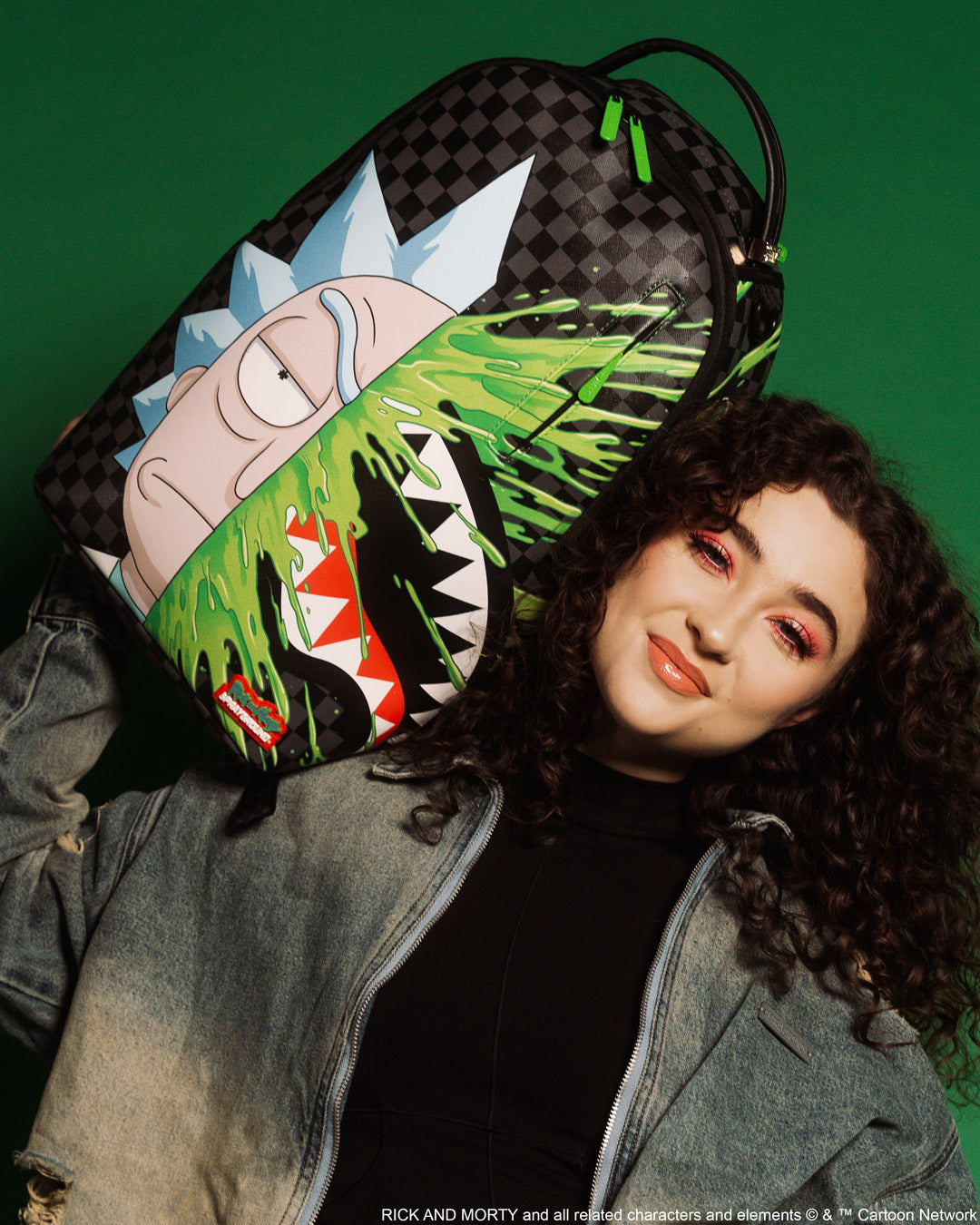 Zaino Sprayground DLXR Interdimensionale Rick And Morty – B7185 – Nuovo Con Etichette