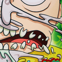SPRAYGROUND® BACKPACK RICK & MORTY MERGE DIVERGE DLXSR BACKPACK