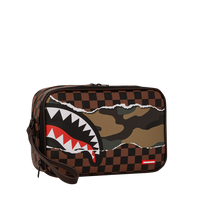 SPRAYGROUND® TOILETRY TEAR IT UP CAMO TOILETRY BAG