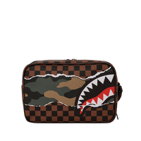 SPRAYGROUND® TOILETRY TEAR IT UP CAMO TOILETRY BAG