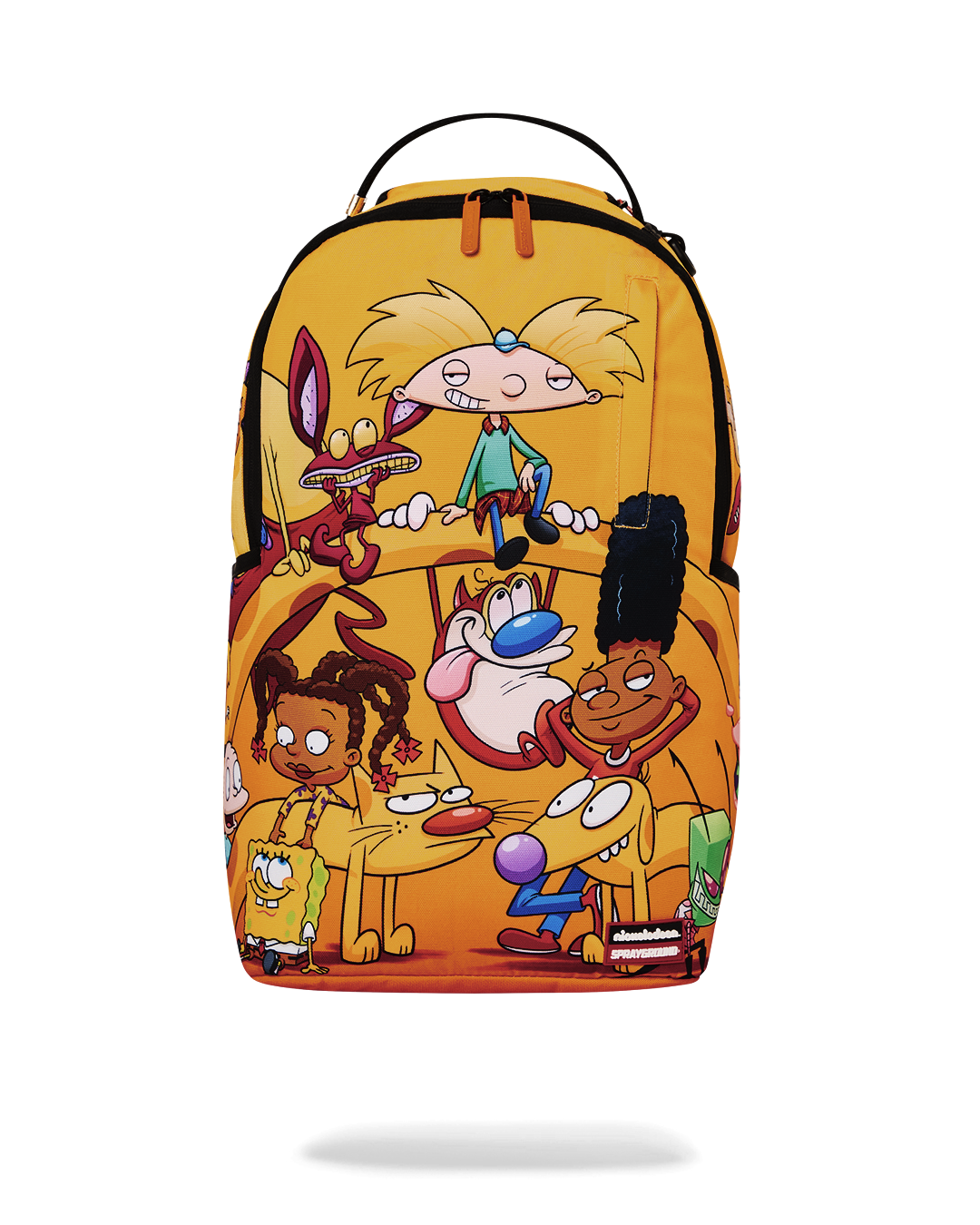 90s NICK CAT DOG SHARK MOUTH DLXSR BACKPACK SPRAYGROUND