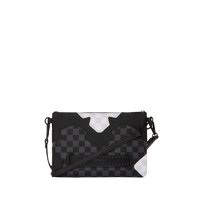 SPRAYGROUND® POUCHETTE TRIPLE DECKER HEIR TO THE THRONE CROSSOVER CLUTCH