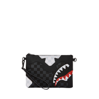 SPRAYGROUND® POUCHETTE TRIPLE DECKER HEIR TO THE THRONE CROSSOVER CLUTCH