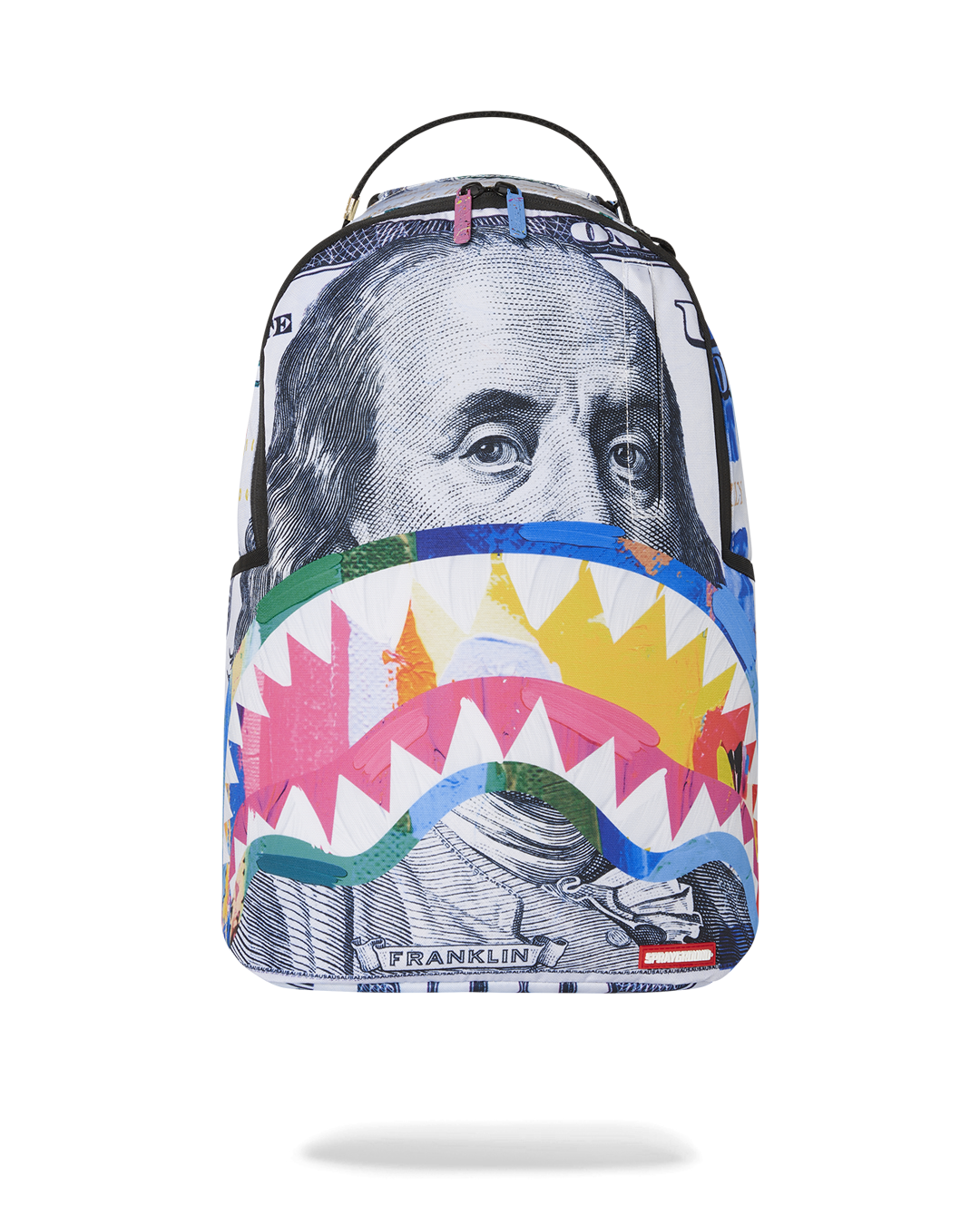 ★THE MUSEUM VISITOR★ SPRAY PRINTED BACKPACK 14813 SPRAY PRINTED BACKPACK : THE MUSEUM VISITOR