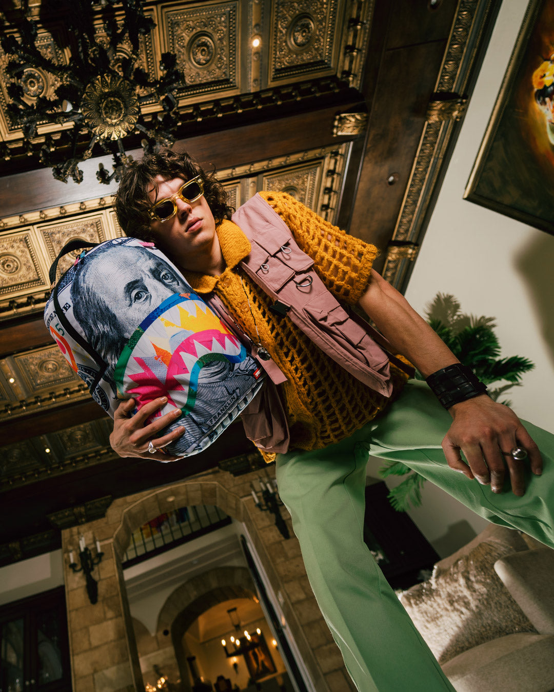 I PAINT ON MONEY DLXSR BACKPACK – SPRAYGROUND®