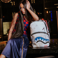 SPRAYGROUND® BACKPACK ABSTRACT SMOKE ON SPIKE DLXSV BACKPACK