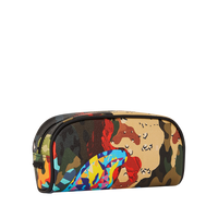 SPRAYGROUND® POUCH SLICED AND DICED CAMO POUCH