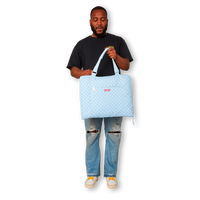 SPRAYGROUND® TOTE SHARK ISLAND PACKABLE BEACH MAT BLANKET WATER RESISTANT CONVERTIBLE TOTE