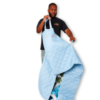 SPRAYGROUND® TOTE SHARK ISLAND PACKABLE BEACH MAT BLANKET WATER RESISTANT CONVERTIBLE TOTE