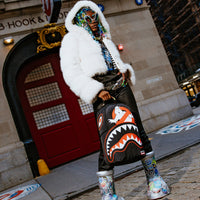 SPRAYGROUND® BACKPACK GHOSTBUSTERS LOGO AND SHARK MOUTH
