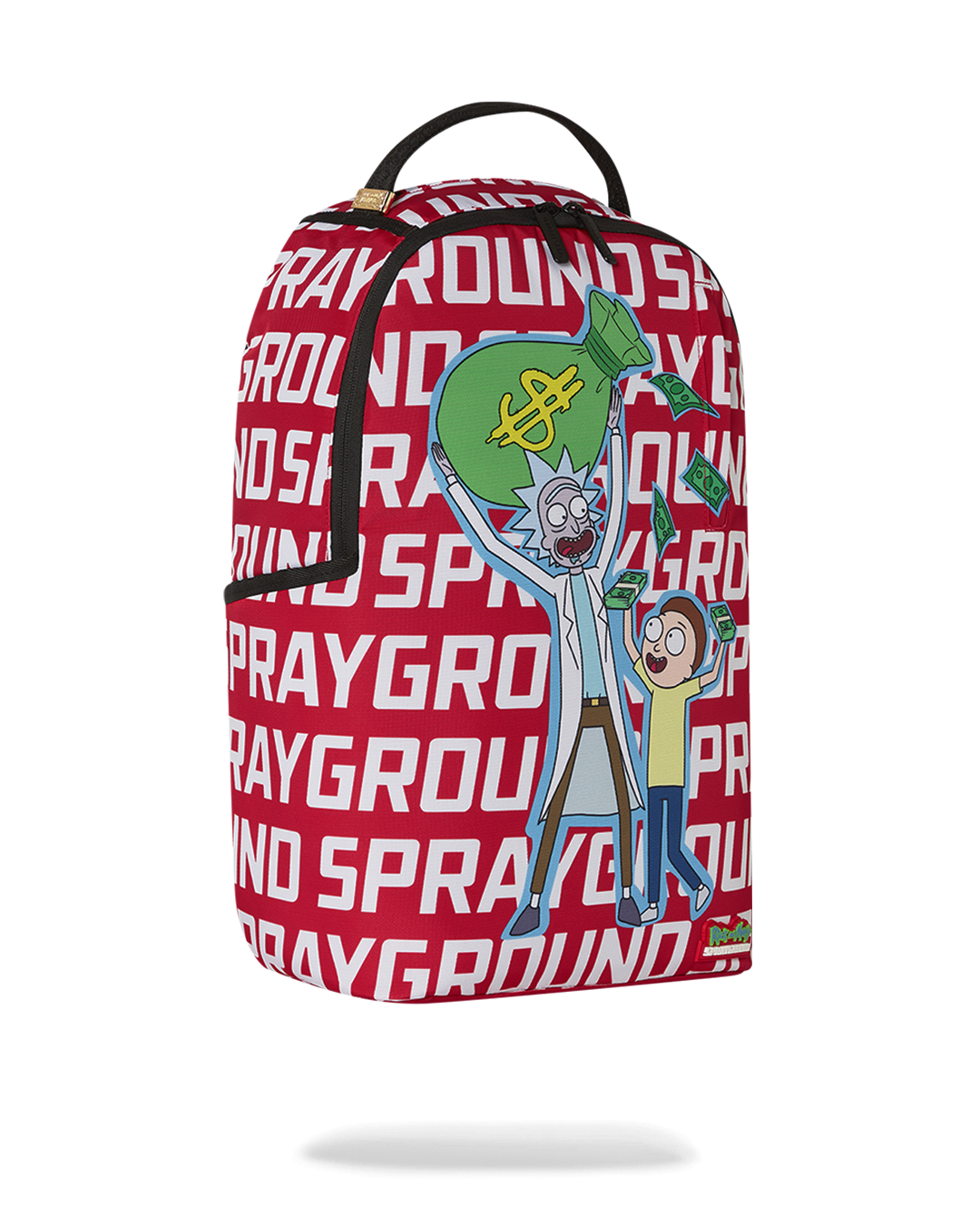Spray Ground Backpack Sprayground X Rick Morty Shark Portal