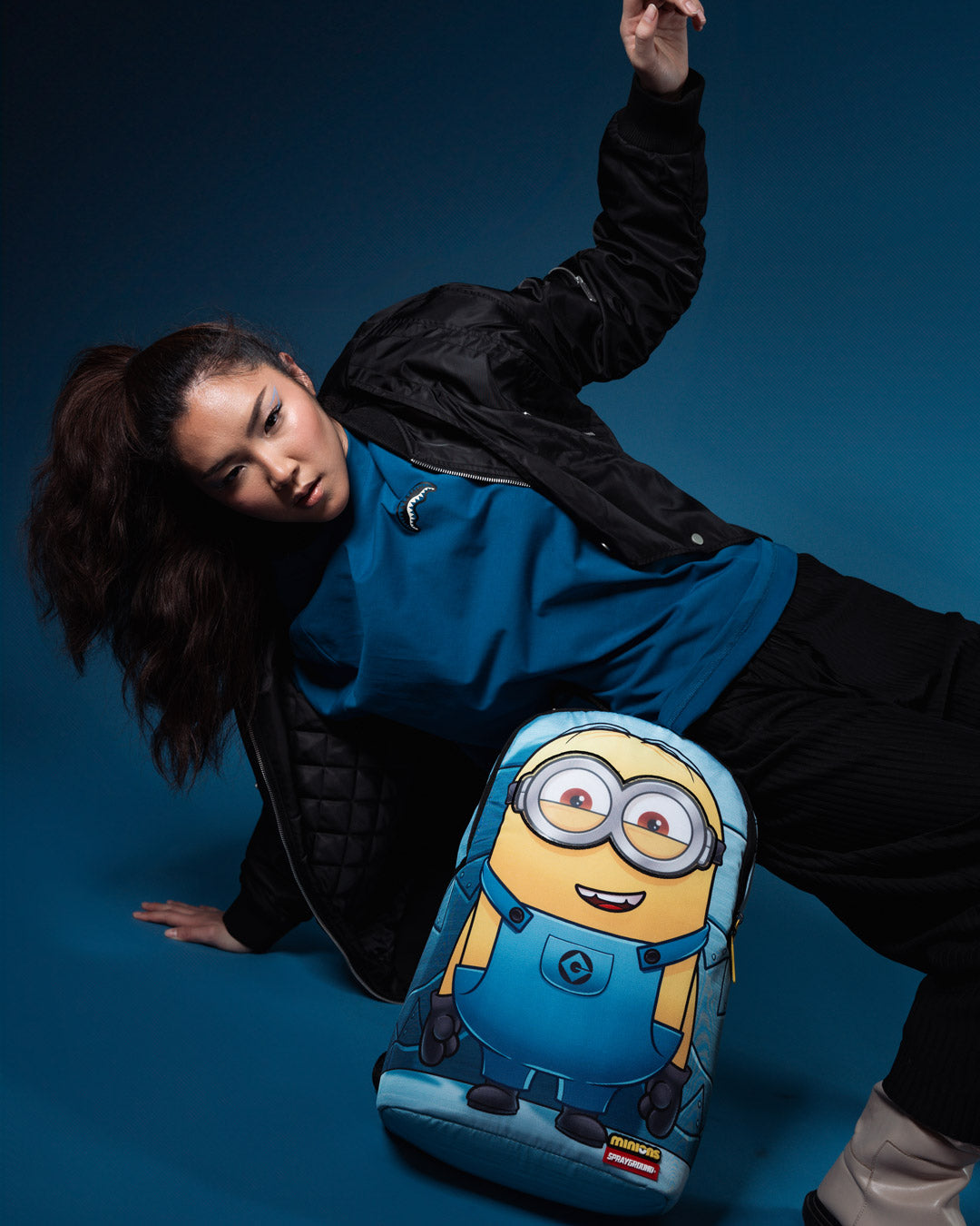 SPRAYGROUND® BACKPACK MINIONS REMOVABLE EYE SWAP