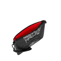 SPRAYGROUND® POUCHETTE A.M.P.M CROSSOVER CLUTCH W/ SHOULDER STRAP