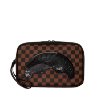 SPRAYGROUND® TOILETRY SHARKS IN PARIS CLEAR FOR TAKEOFF TOILETRY BAG