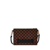 SPRAYGROUND® POUCHETTE LENTICULAR EFFECTS CROSSOVER CLUTCH W/ SHOULDER STRAP