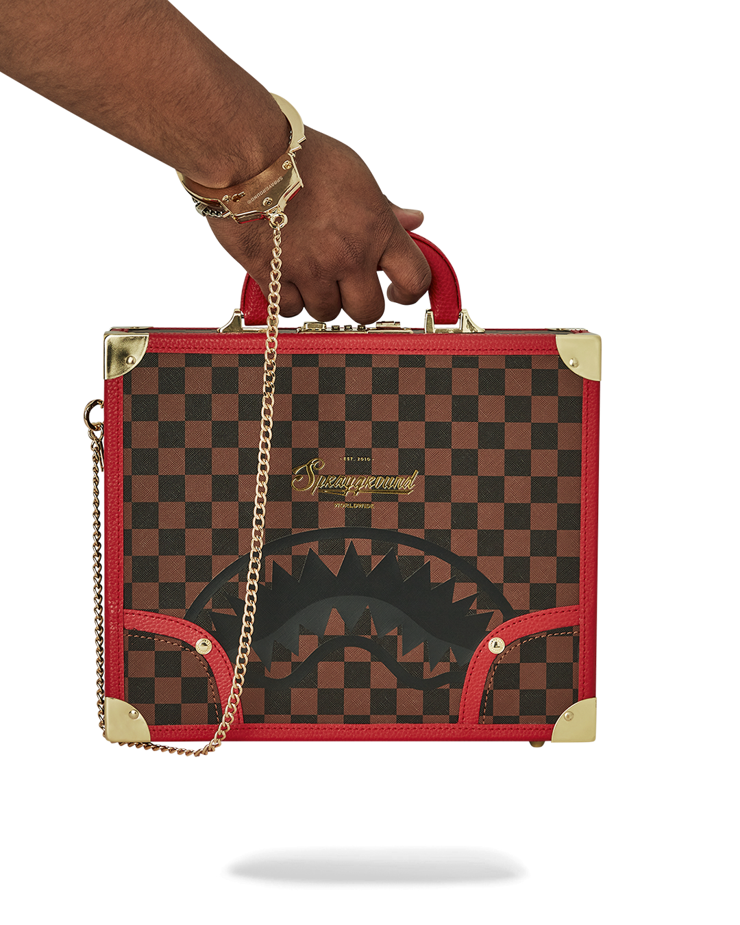 SPRAYGROUND® BRIEFCASE TAKEOVER THE THRONE ATTACHÉ HANDCUFF BRIEFCASE