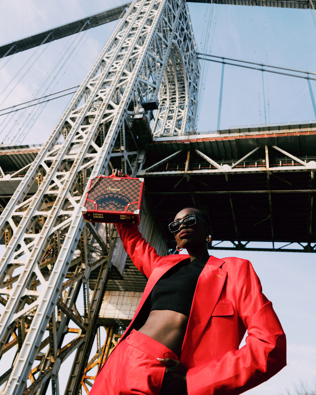 SPRAYGROUND® BRIEFCASE TAKEOVER THE THRONE ATTACHÉ HANDCUFF BRIEFCASE