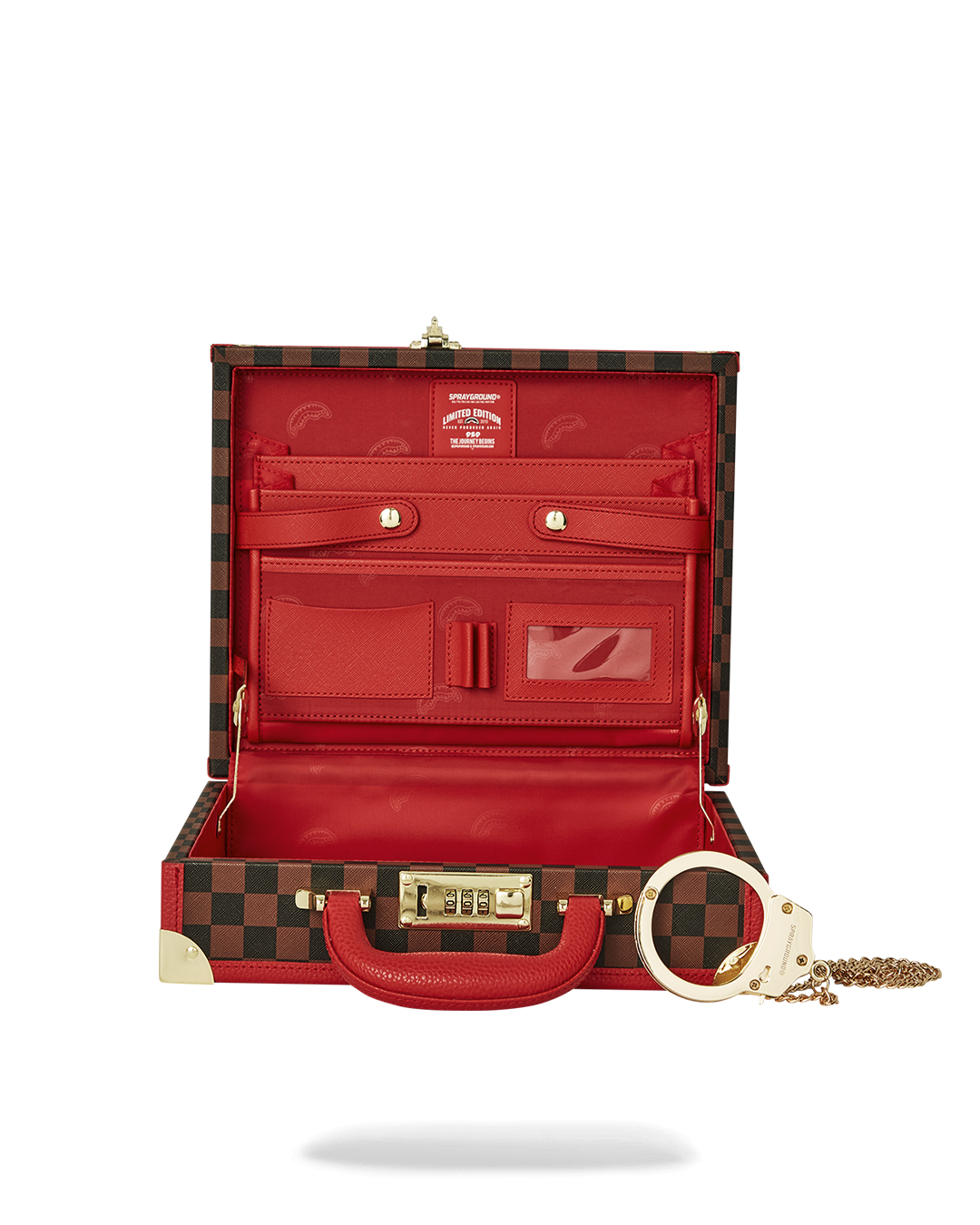SPRAYGROUND® BRIEFCASE TAKEOVER THE THRONE ATTACHÉ HANDCUFF BRIEFCASE