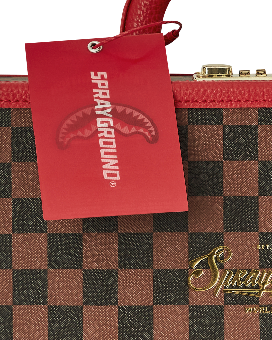 SPRAYGROUND® BRIEFCASE TAKEOVER THE THRONE ATTACHÉ HANDCUFF BRIEFCASE