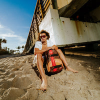 SPRAYGROUND® BACKPACK HENNY VICTORY LAP SKATEBOARD-STRAP BACKPACK