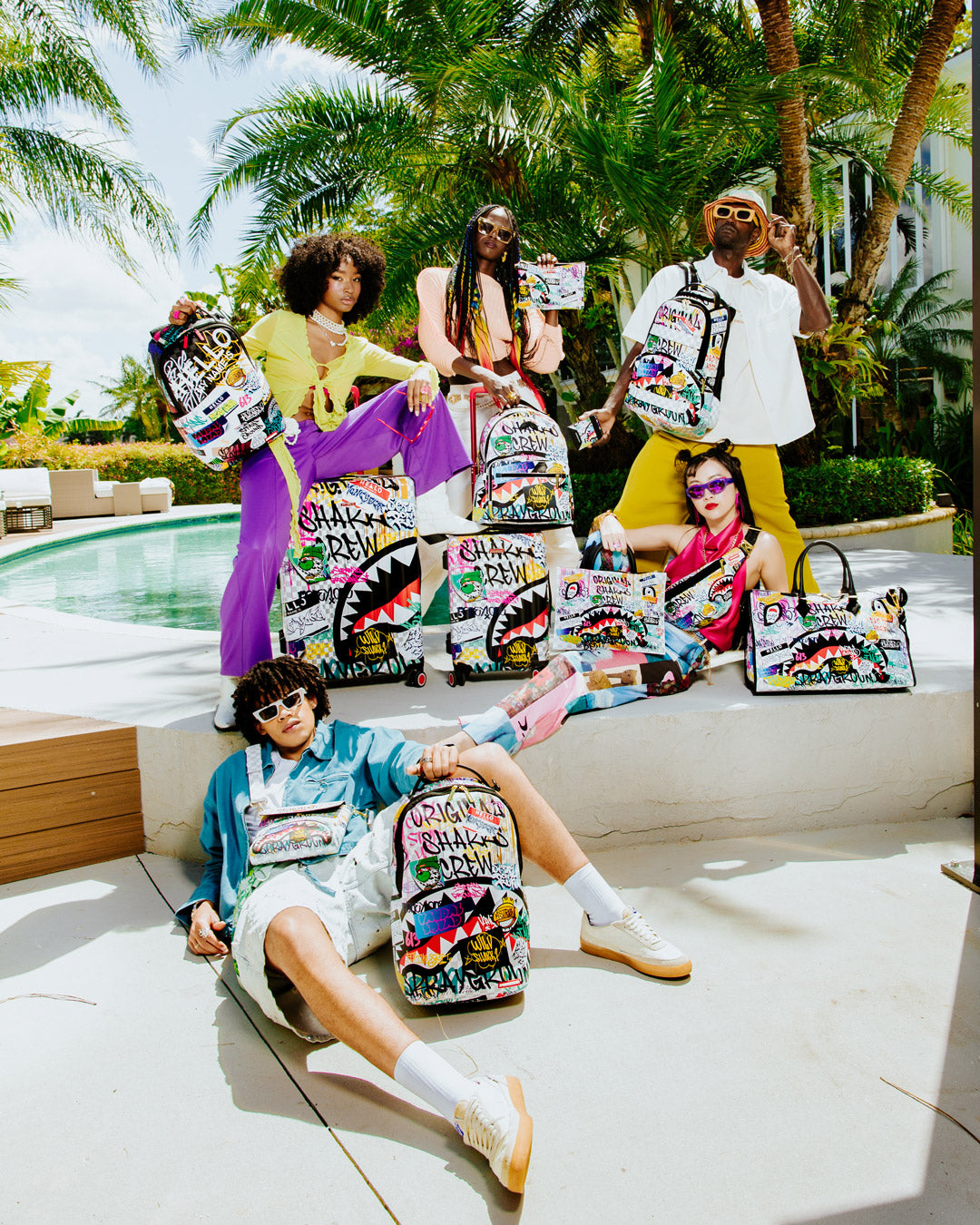 CREATE ANOTHER DAY CROSSOVER CLUTCH W/ SHOULDER STRAP – SPRAYGROUND®