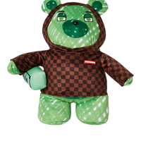 SPRAYGROUND® BACKPACK SHARKS IN PARIS FADE AWAY HOODIE MONEYBEAR TEDDYBEAR BACKPACK