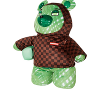 SPRAYGROUND® BACKPACK SHARKS IN PARIS FADE AWAY HOODIE MONEYBEAR TEDDYBEAR BACKPACK