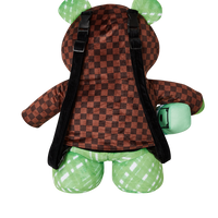SPRAYGROUND® BACKPACK SHARKS IN PARIS FADE AWAY HOODIE MONEYBEAR TEDDYBEAR BACKPACK