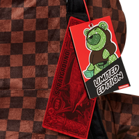 SPRAYGROUND® BACKPACK SHARKS IN PARIS FADE AWAY HOODIE MONEYBEAR TEDDYBEAR BACKPACK