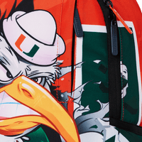 SPRAYGROUND® BACKPACK UNIVERSITY OF MIAMI CLAP BACK DLXSR BACKPACK