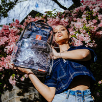 SPRAYGROUND® BACKPACK CLEAR AS NIGHT - CLEAR DLX BACKPACK