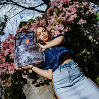 SPRAYGROUND® BACKPACK CLEAR AS NIGHT - CLEAR DLX BACKPACK
