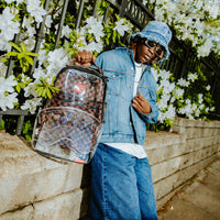 SPRAYGROUND® BACKPACK LOUD AND CLEAR - CLEAR DLX BACKPACK