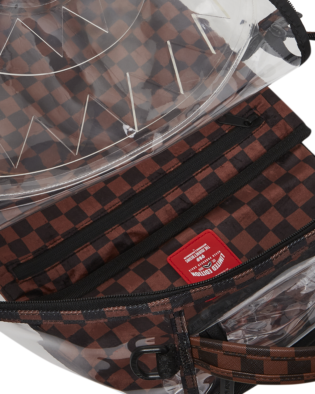 SPRAYGROUND® BACKPACK LOUD AND CLEAR - CLEAR DLX BACKPACK