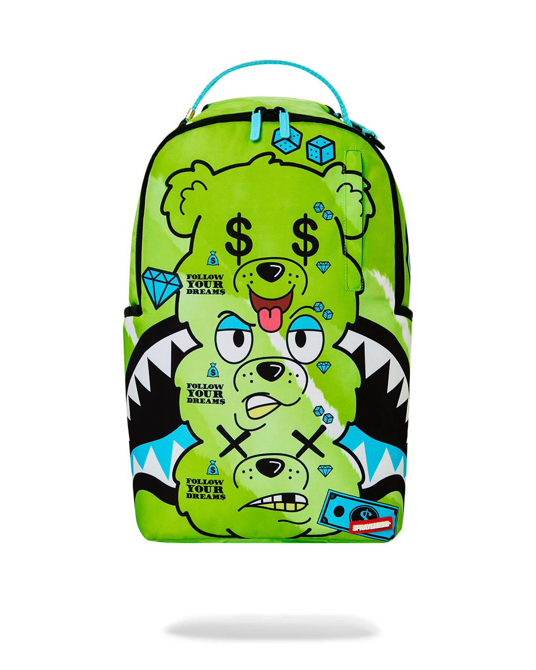 MONEY BEAR SEEING TRIPLE DLXSR BACKPACK – SPRAYGROUND®
