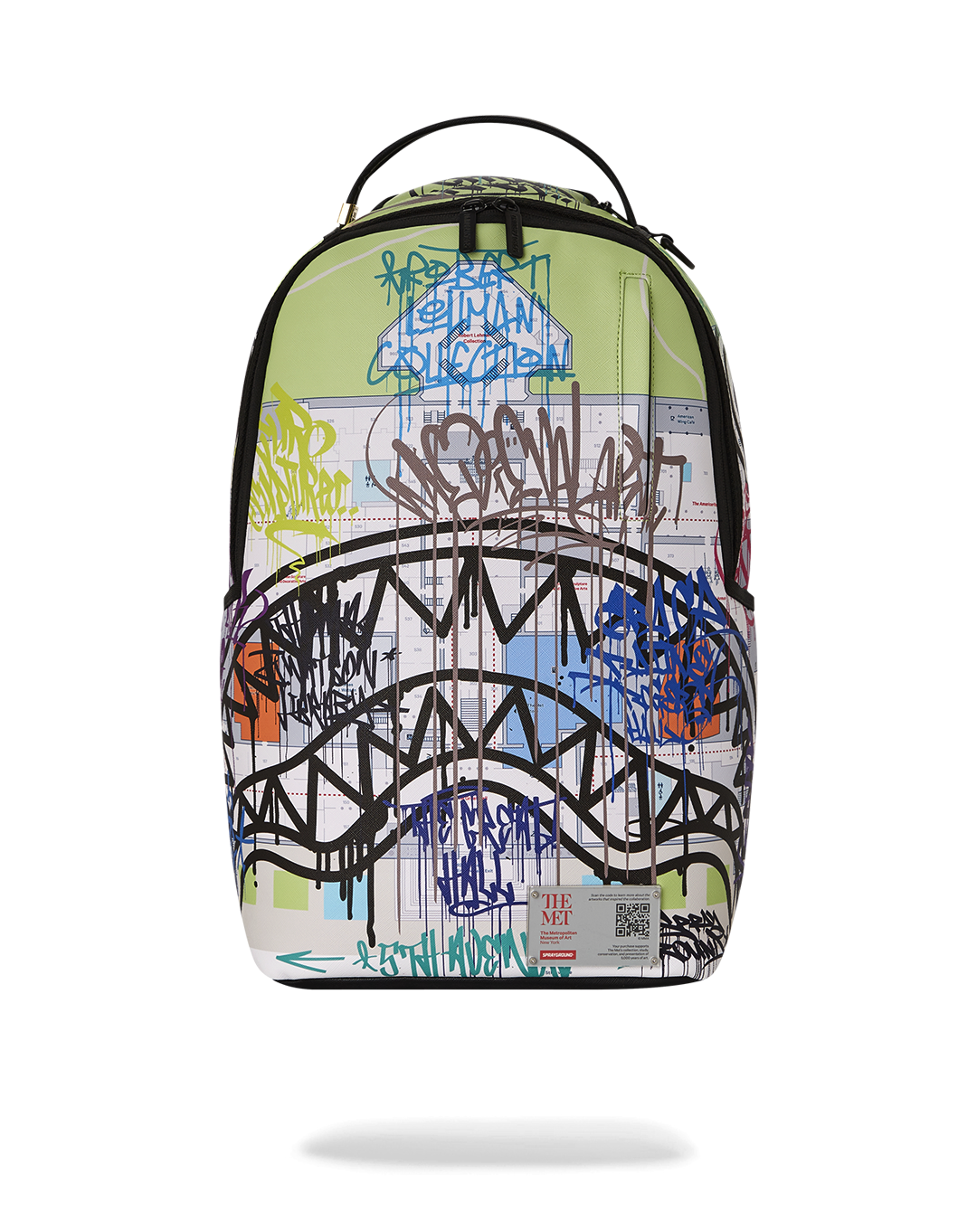 THE MET MAP ONE BACKPACK SPRAYGROUND