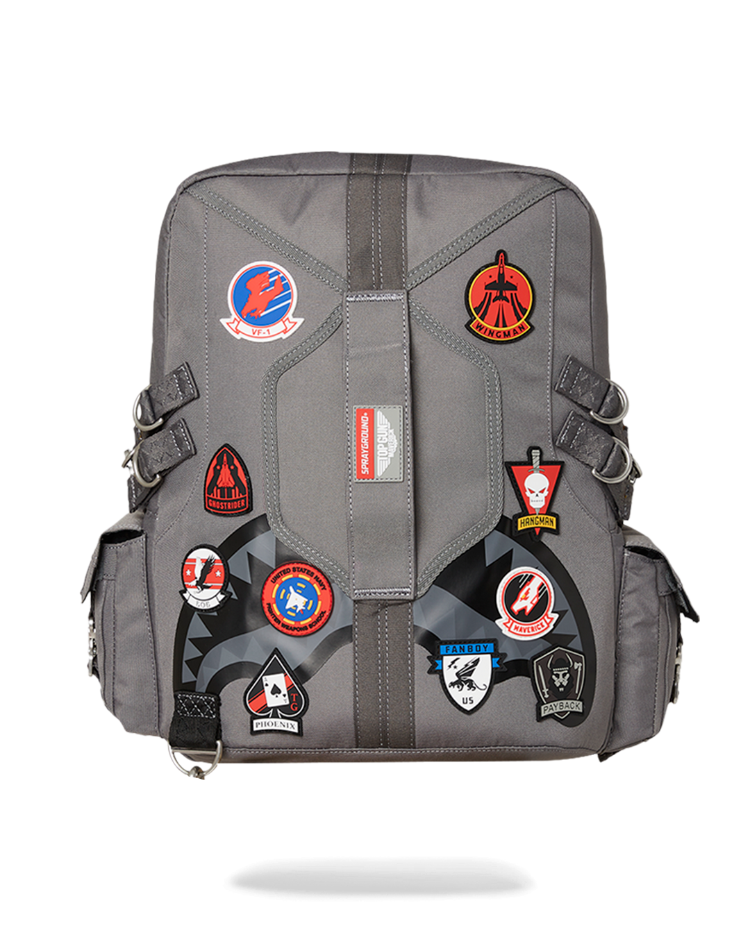 Flight crew backpack outlet