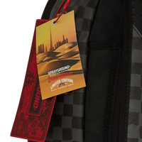 SPRAYGROUND® BACKPACK DIAA ALLAM SHARKS IN PARIS BLACK DLXSV BACKPACK