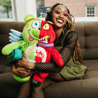 SPRAYGROUND® BACKPACK ANGEL VS DEVIL BEAR BACKPACK