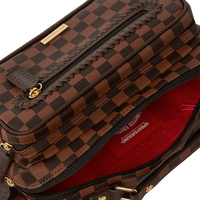 SPRAYGROUND® CROSS BODY CORE EMBOSSED CHECK CARGO CROSSBODY