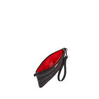 SPRAYGROUND® POUCHETTE BLACK PUFFER CHECK CROSSOVER CLUTCH