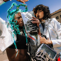 SPRAYGROUND® POUCHETTE METALLIC DRIPS POUCHETTE