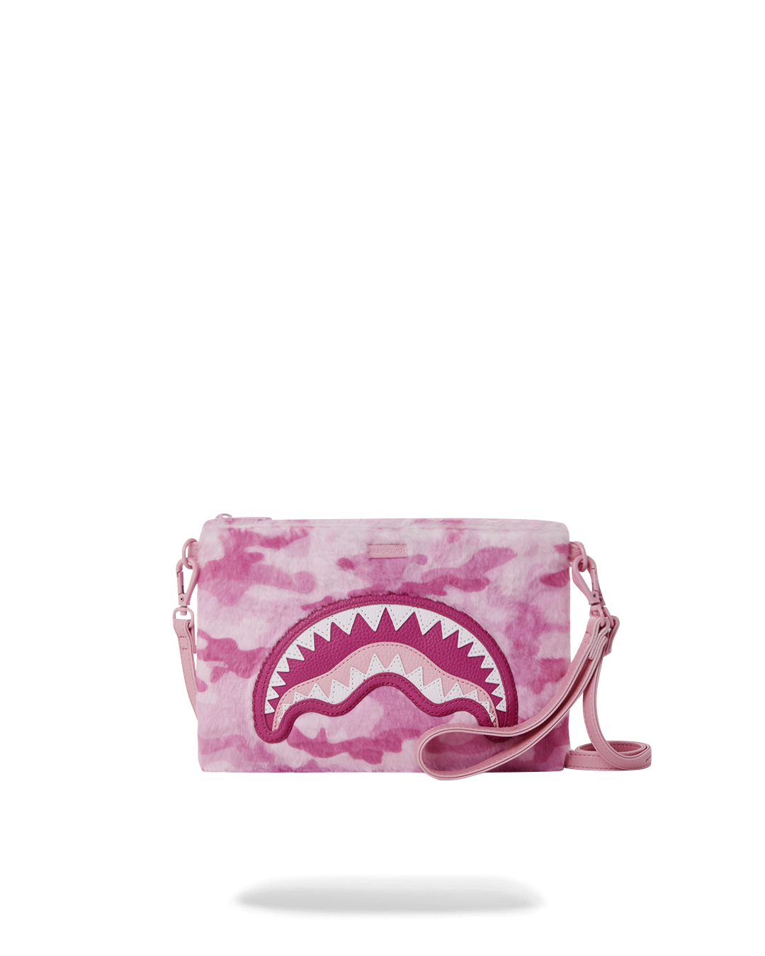 FURRROCIOUS IN PINK CROSSOVER CLUTCH – SPRAYGROUND®