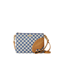 SPRAYGROUND® POUCHETTE LETTER CHECKERS CROSSOVER CLUTCH