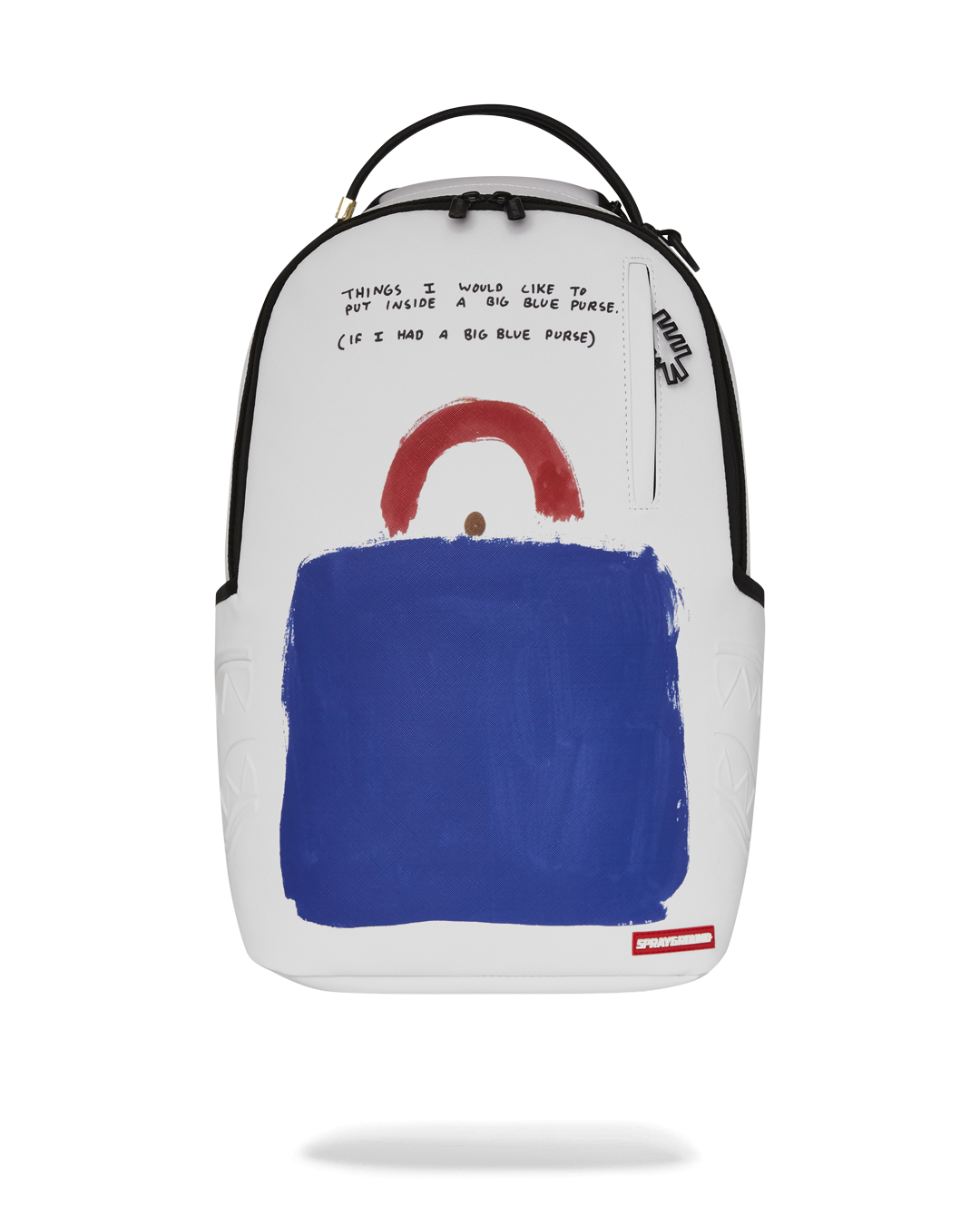 SPRAYGROUND® BACKPACK KEITH HARING EMBOSSED SHARK HANDBAG PRINT BACKPACK